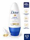Dove Original Roll-On Anti-Perspirant Deodorant 50ml – 48H Sweat & Odor Protection with ¼ Moisturising Cream | 0% Alcohol